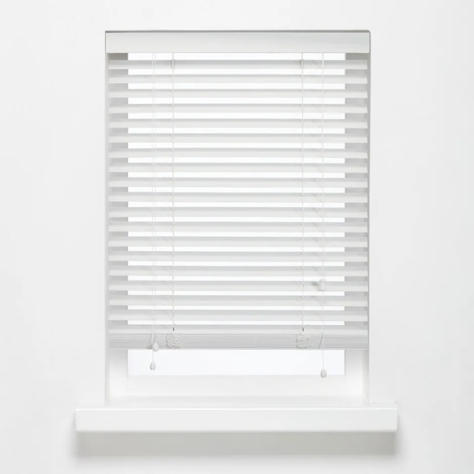 Bamboe Jaloezie Jax Wit 140x175 Cm|Kwantum Best