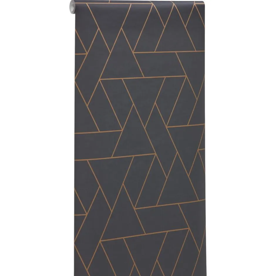 Behang Ties Antraciet|Kwantum Sale