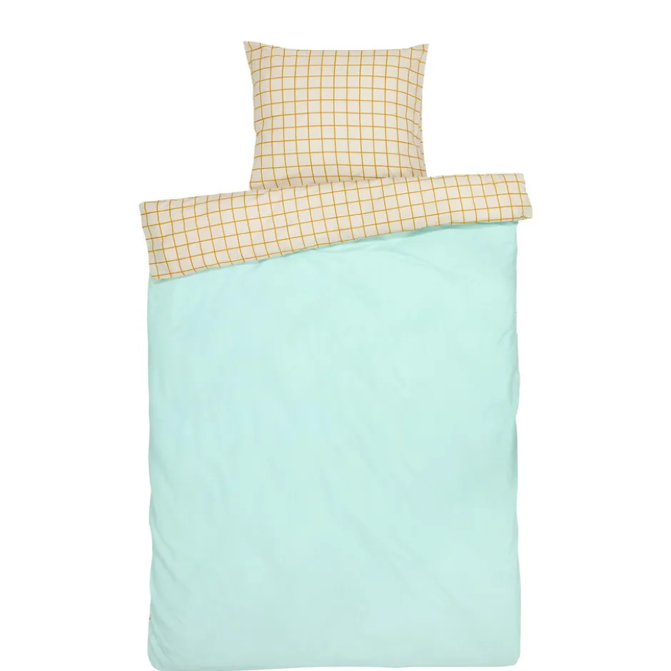 Dekbedovertrek Andy Mint 240x240 Cm|Kwantum Fashion