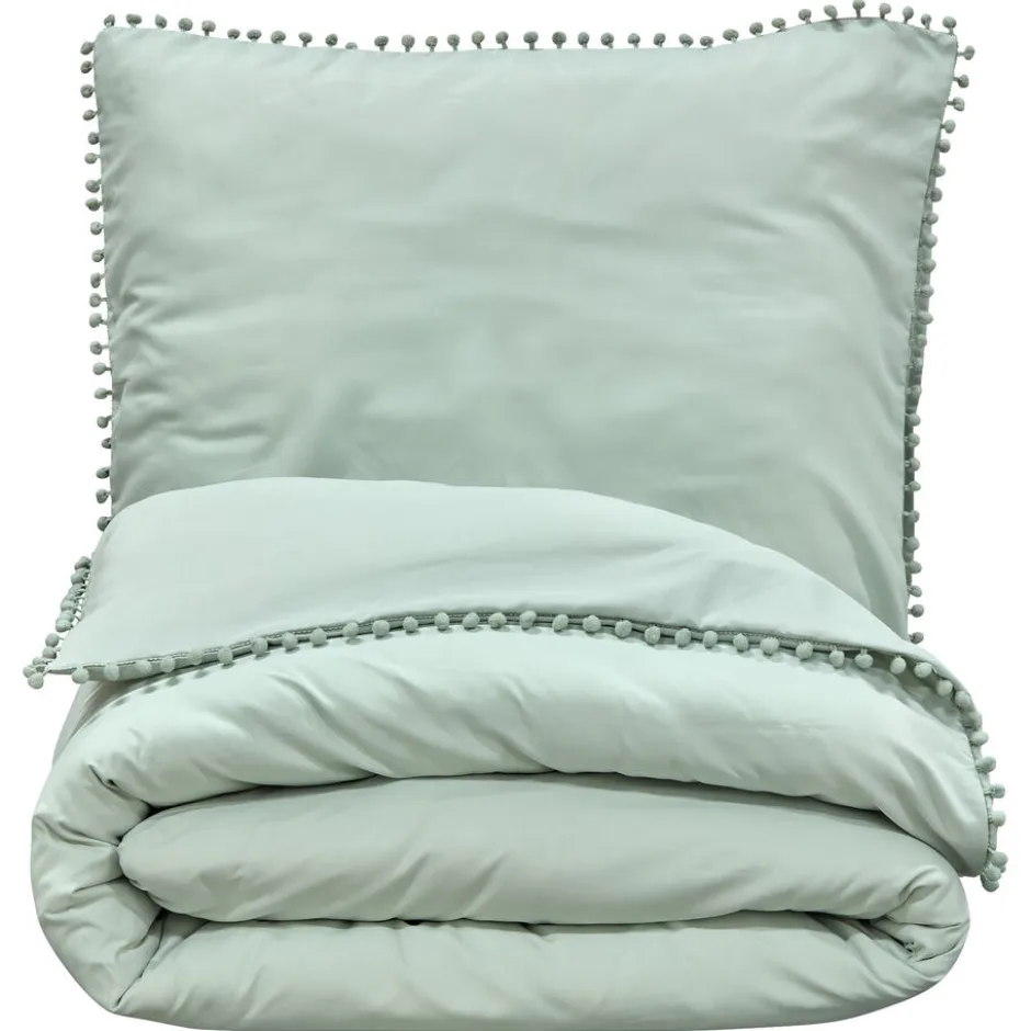 Dekbedovertrek Daisy Groen - 240x220 Cm|Kwantum Online