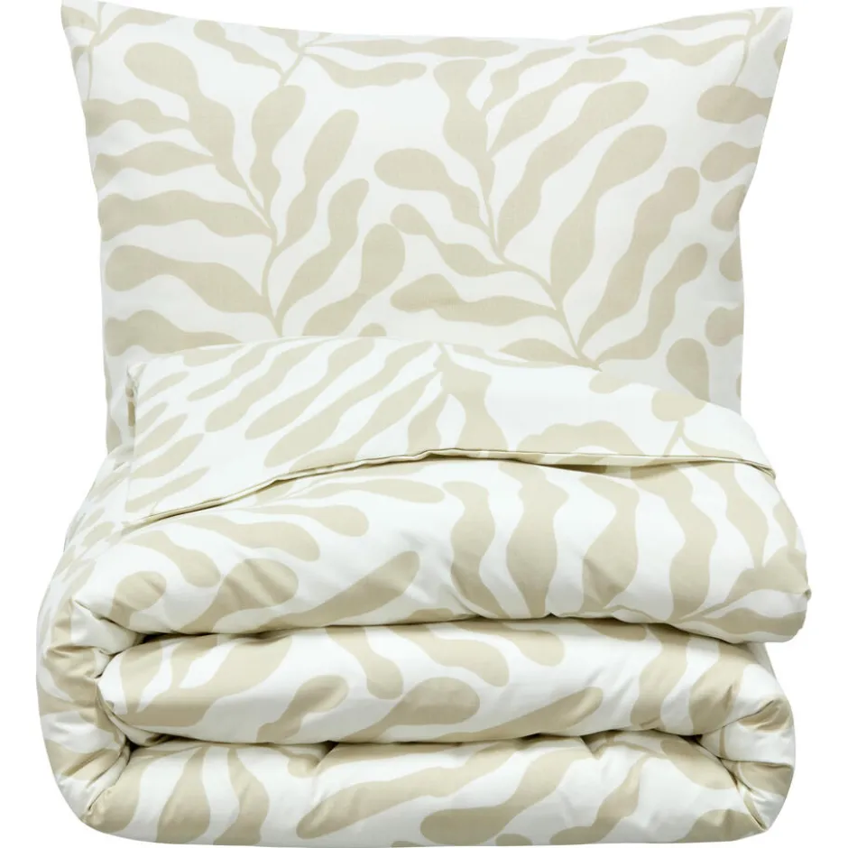 Dekbedovertrek Flanel Linde Beige 240x220 Cm|Kwantum New