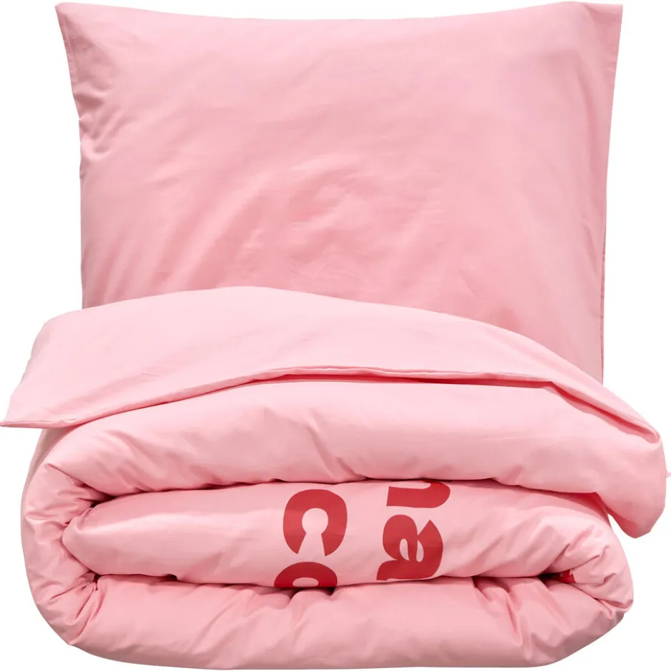 Dekbedovertrek Naughty Corner Roze 240x240 Cm|Kwantum Best