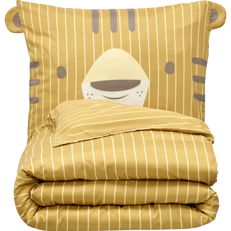 Dekbedovertrek Tijger Oker|Kwantum Outlet