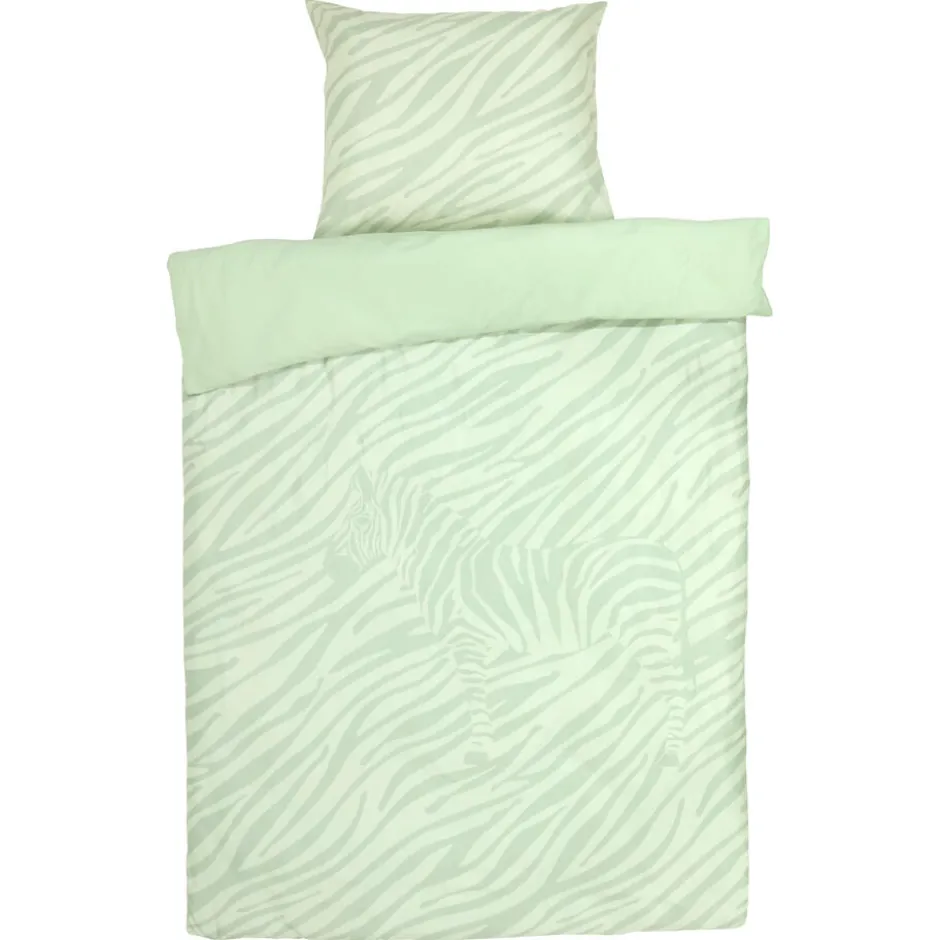 Dekbedovertrek Zebra Groen|Kwantum Sale