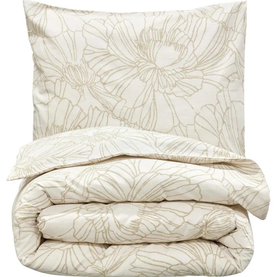 Dekbedovertrek Ziva Off-White 200x240 Cm|Kwantum Online