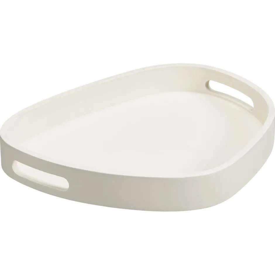 Dienblad Organic Hout Off-White|Kwantum Hot