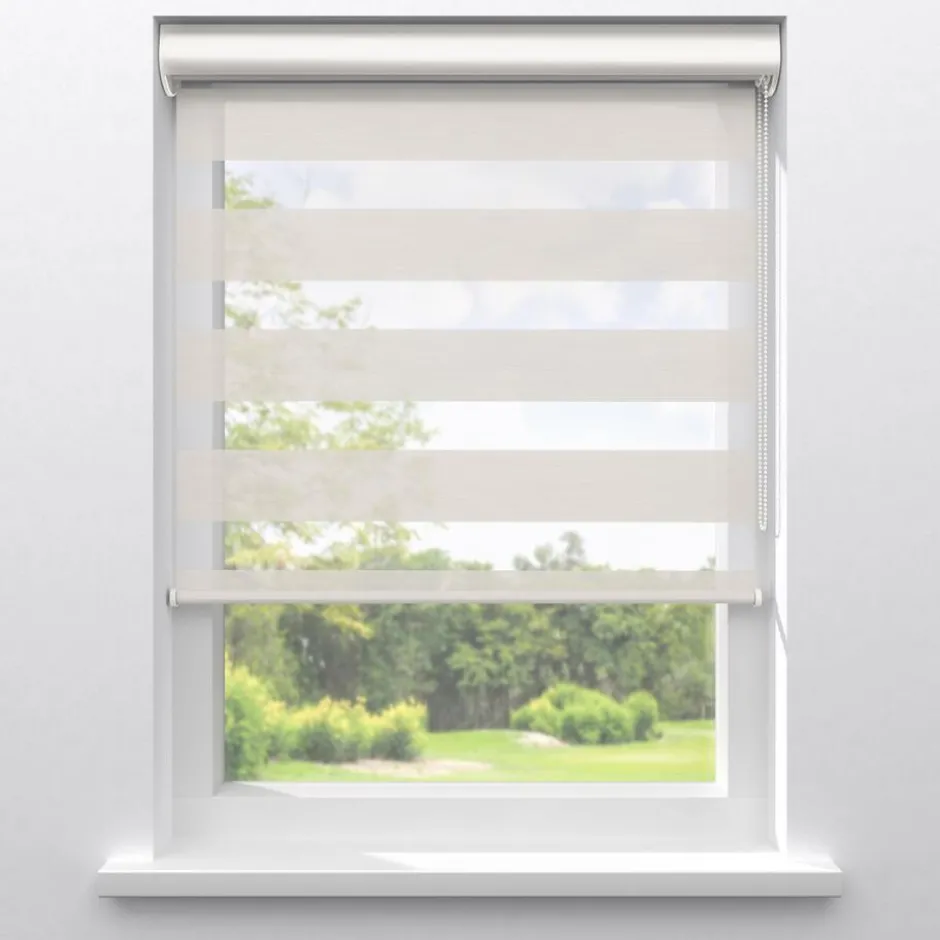 Fenstr Duo Rolgordijn Robin Offwhite|Kwantum Discount