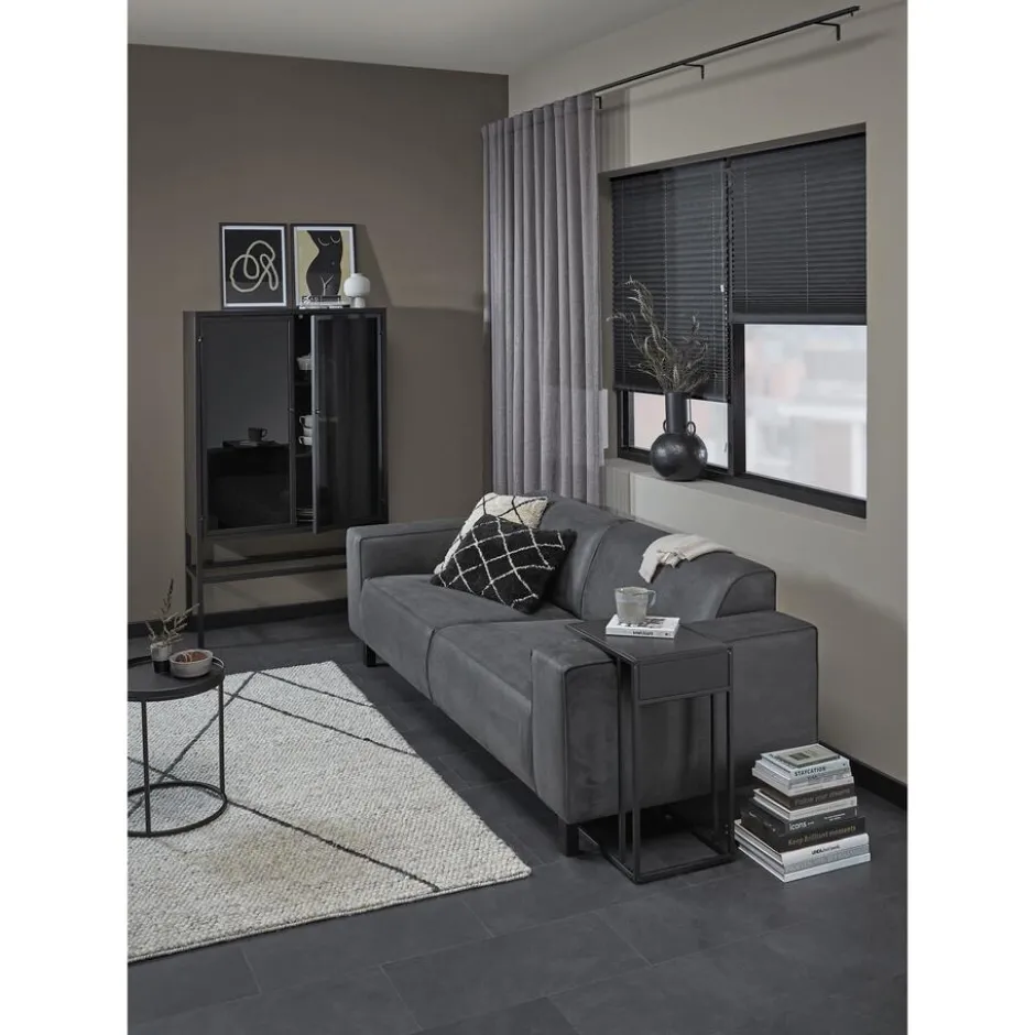 Fenstr Plissé Mara Zwart Lichtdoorlatend|Kwantum Best