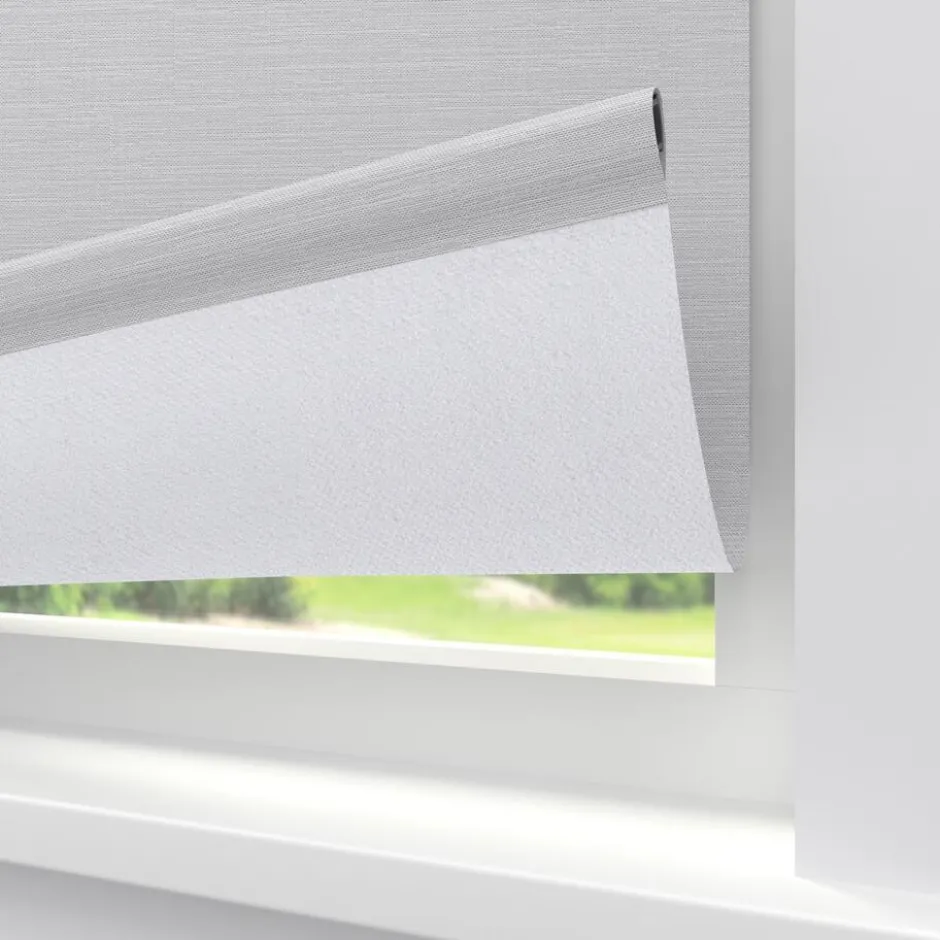 Fenstr Rolgordijn Lynn Grijs Verduisterend|Kwantum Discount