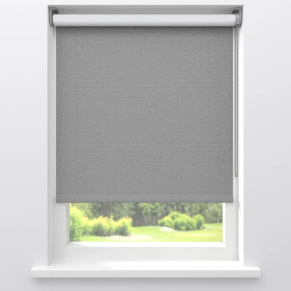 Fenstr Rolgordijn Nova Grijs Verduisterend|Kwantum Discount