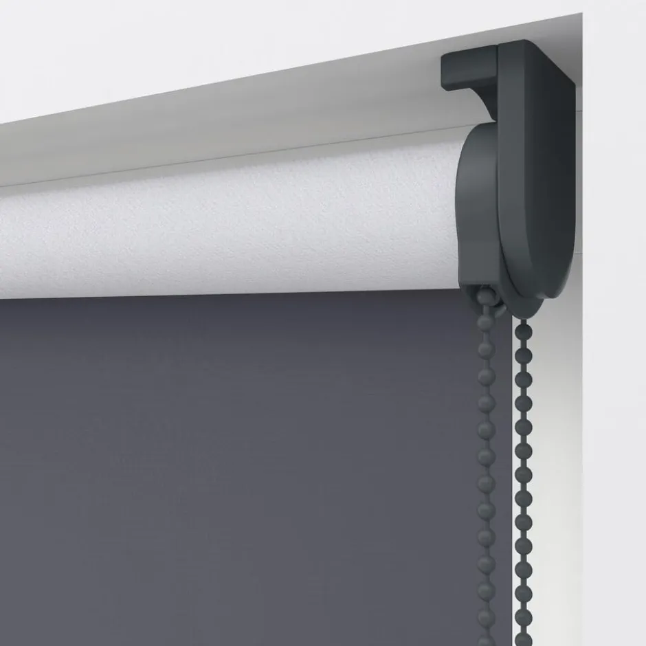Fenstr Rolgordijn Noor Grijs Verduisterend|Kwantum Fashion