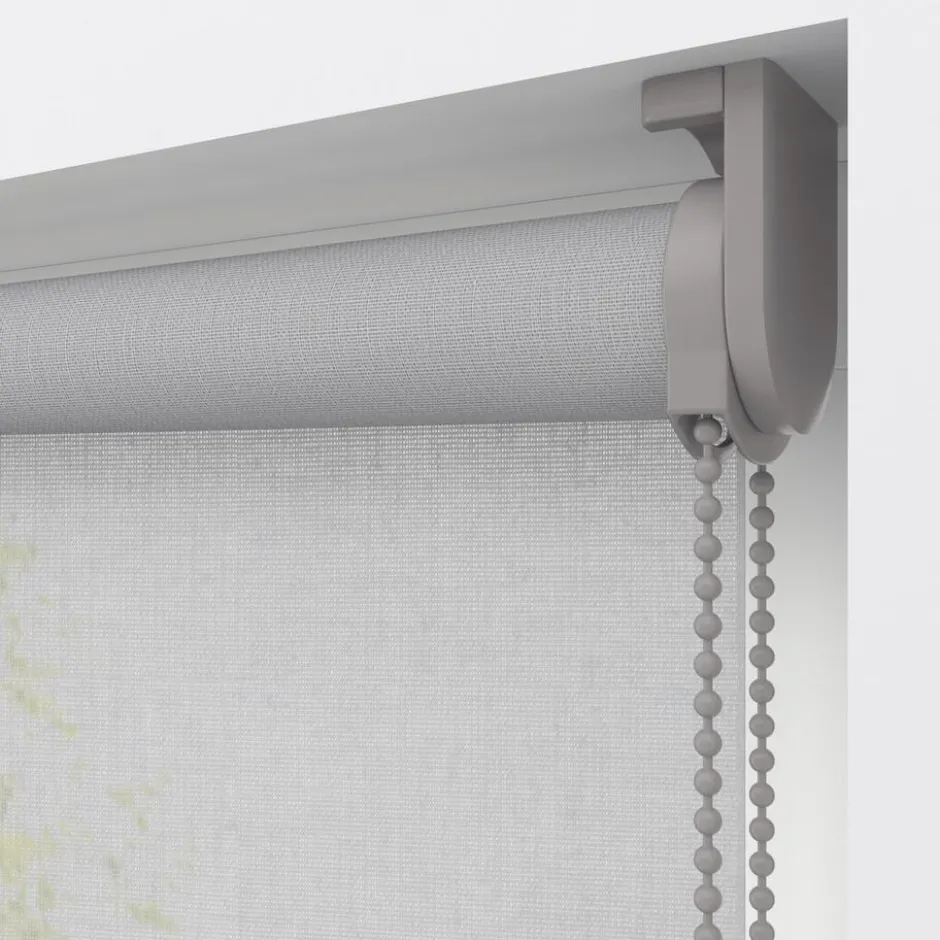 Fenstr Rolgordijn Emma Grijs Transparant|Kwantum Fashion