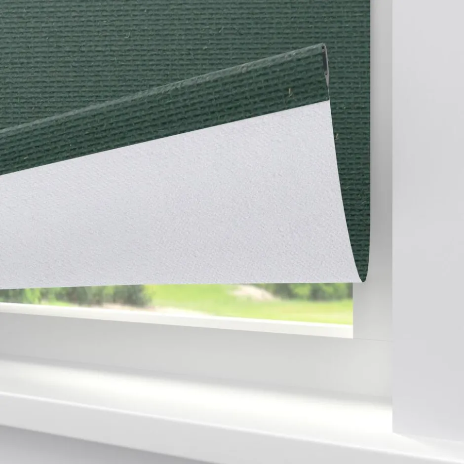 Fenstr Rolgordijn Noor Donker Groen Verduisterend|Kwantum Discount