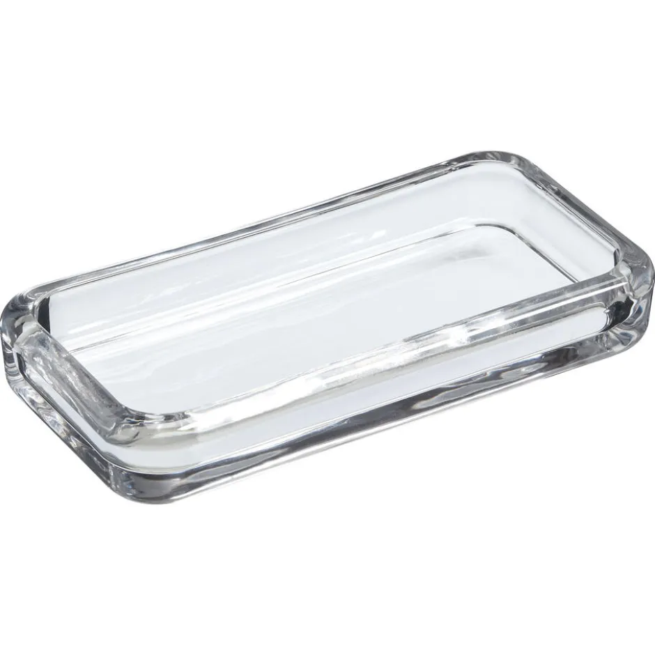 Glazen Plateau Liss Transparant|Kwantum Outlet