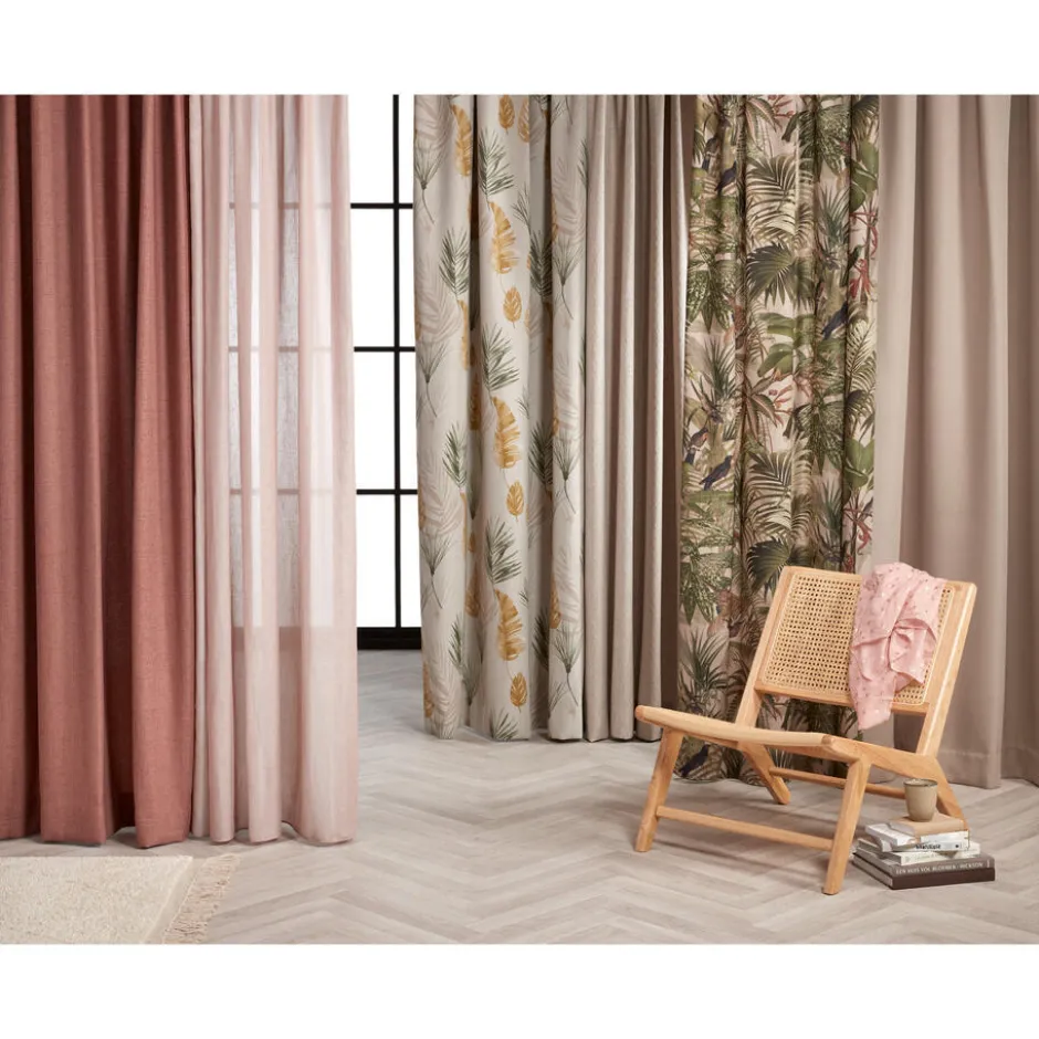 Gordijn Mila Beige|Kwantum Hot