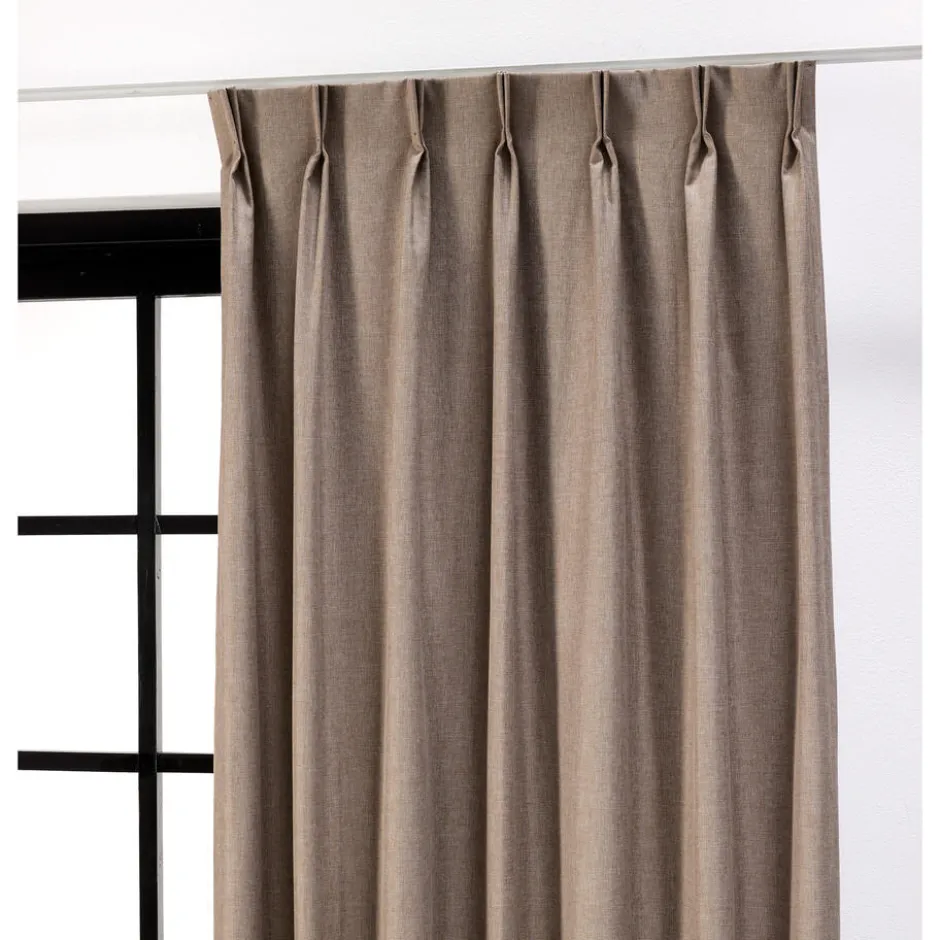 Gordijn Nina Bruin|Kwantum Outlet
