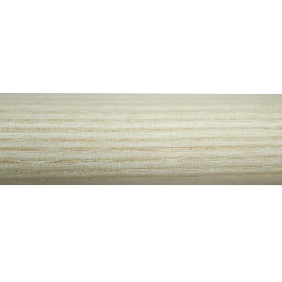 Gordijnroede 200cm Eikenlook Hout Ø28mm|Kwantum New