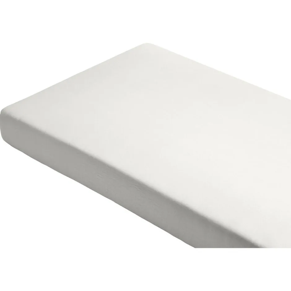 Hoeslaken Jersey Off White 200x90 Cm|Kwantum Online