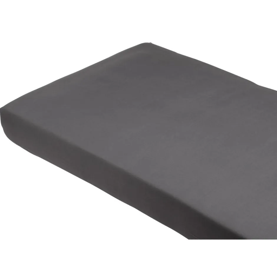 Hoeslaken Katoen Antraciet - 160x200cm 200x160 Cm|Kwantum Best