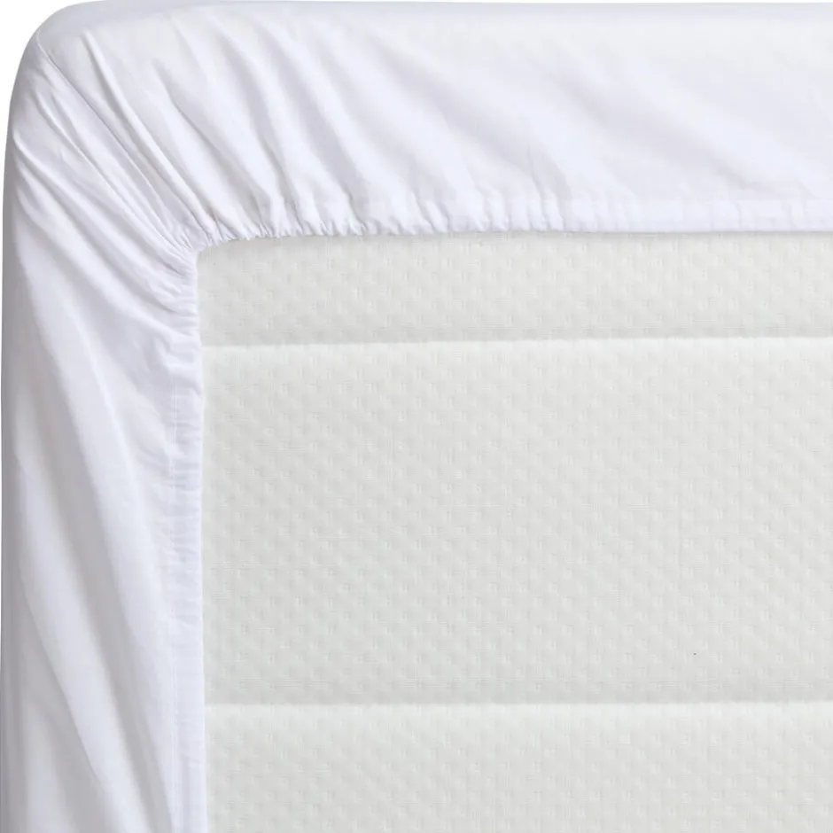 Hoeslaken Katoen Wit 200x160 Cm|Kwantum Sale