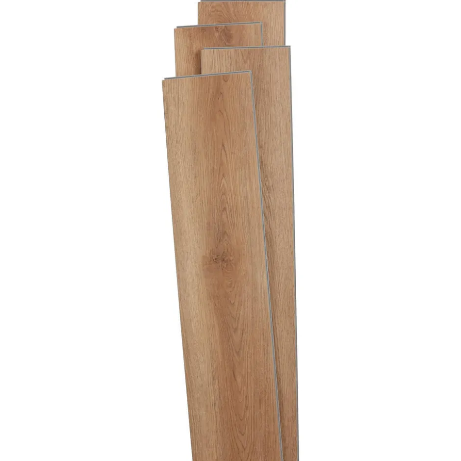 2in1 Klik PVC Jiggs Eiken Met Geïntegreerde Ondervloer|Kwantum Sale