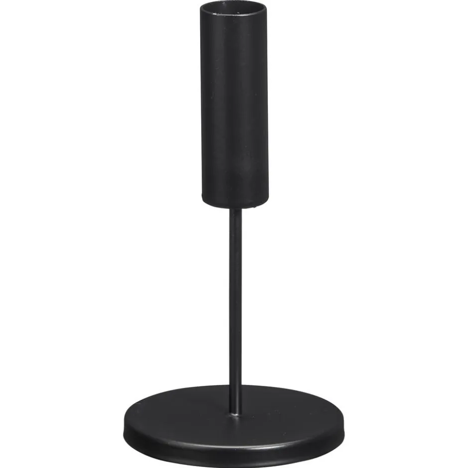 Kandelaar Reims Zwart 17 Cm|Kwantum Online