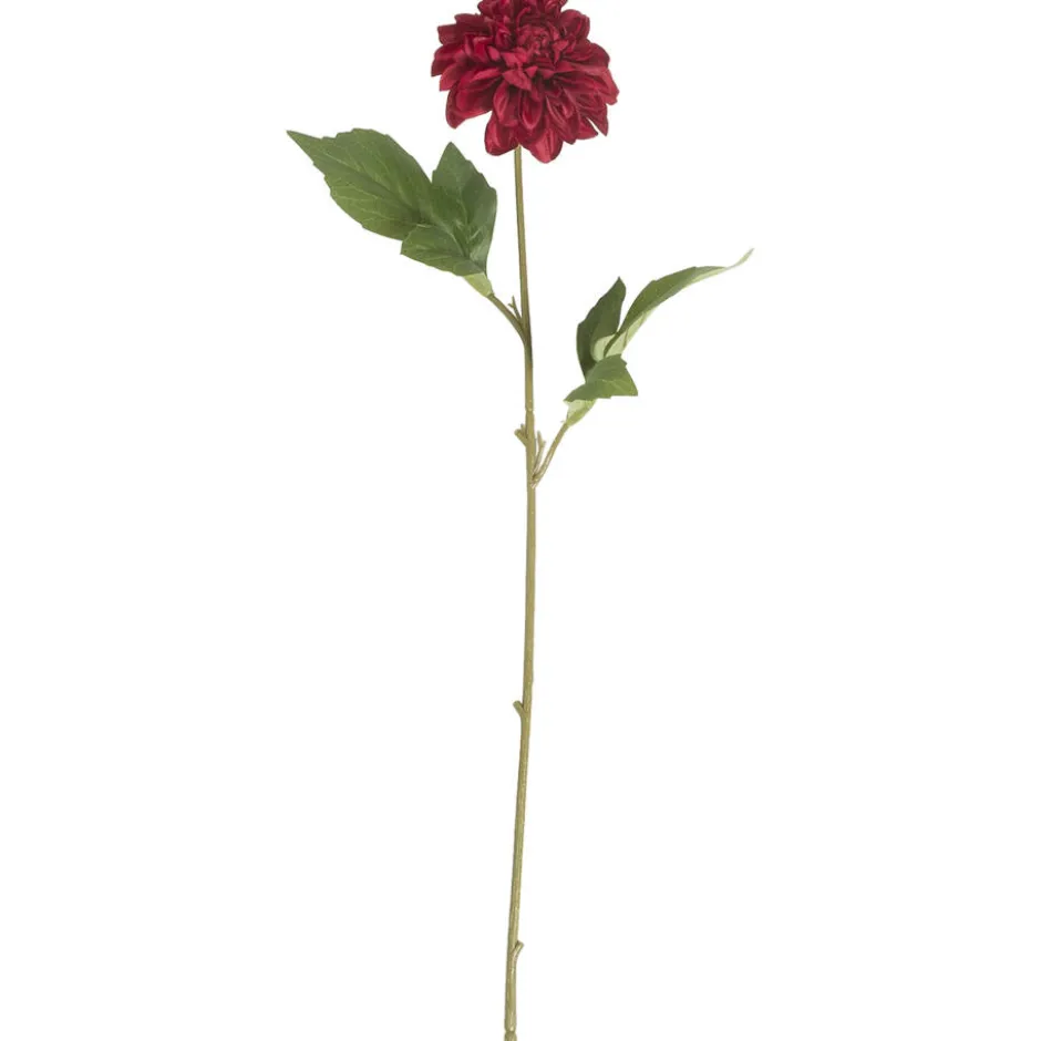 Kunstbloem Dahlia Bordeaux|Kwantum New