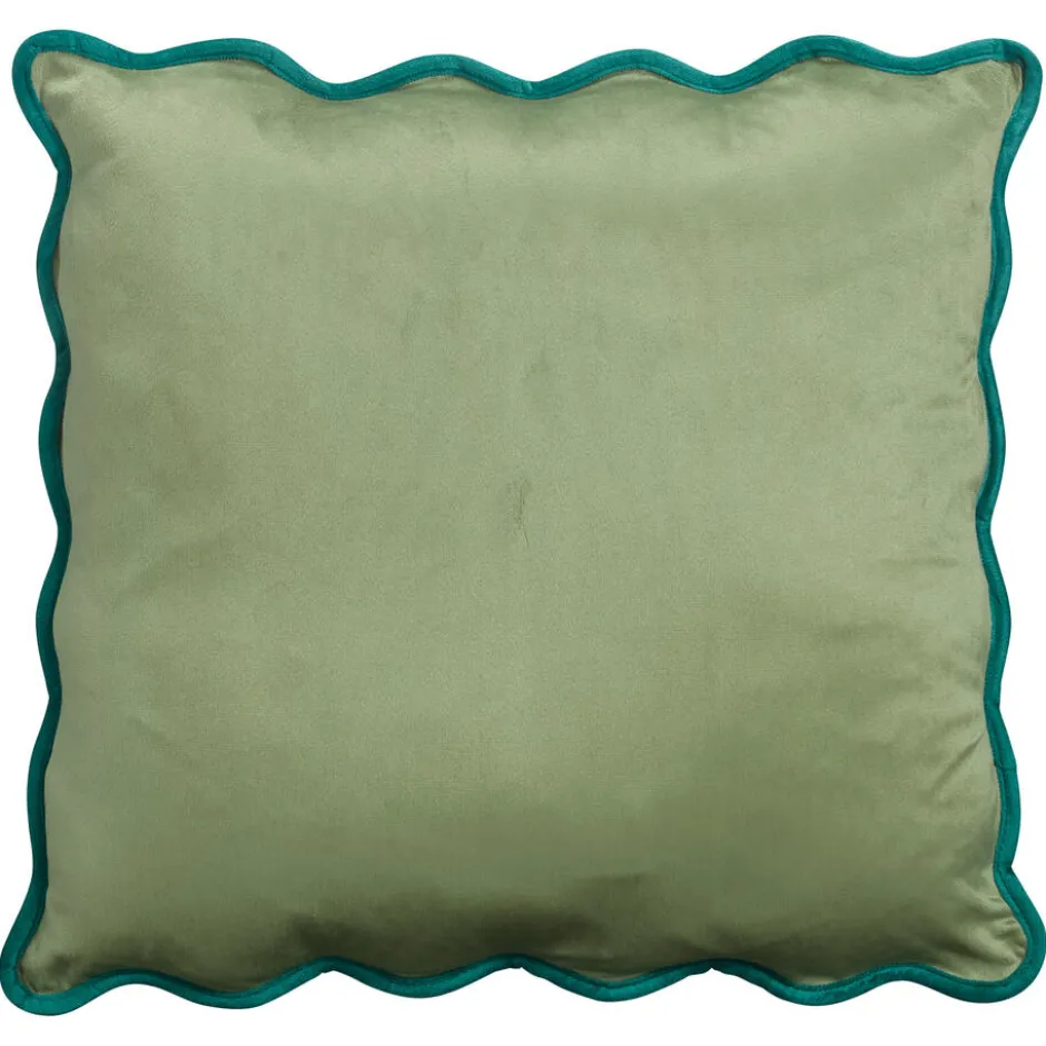 Kussen Scallop Groen - 45x45 Cm|Kwantum Sale