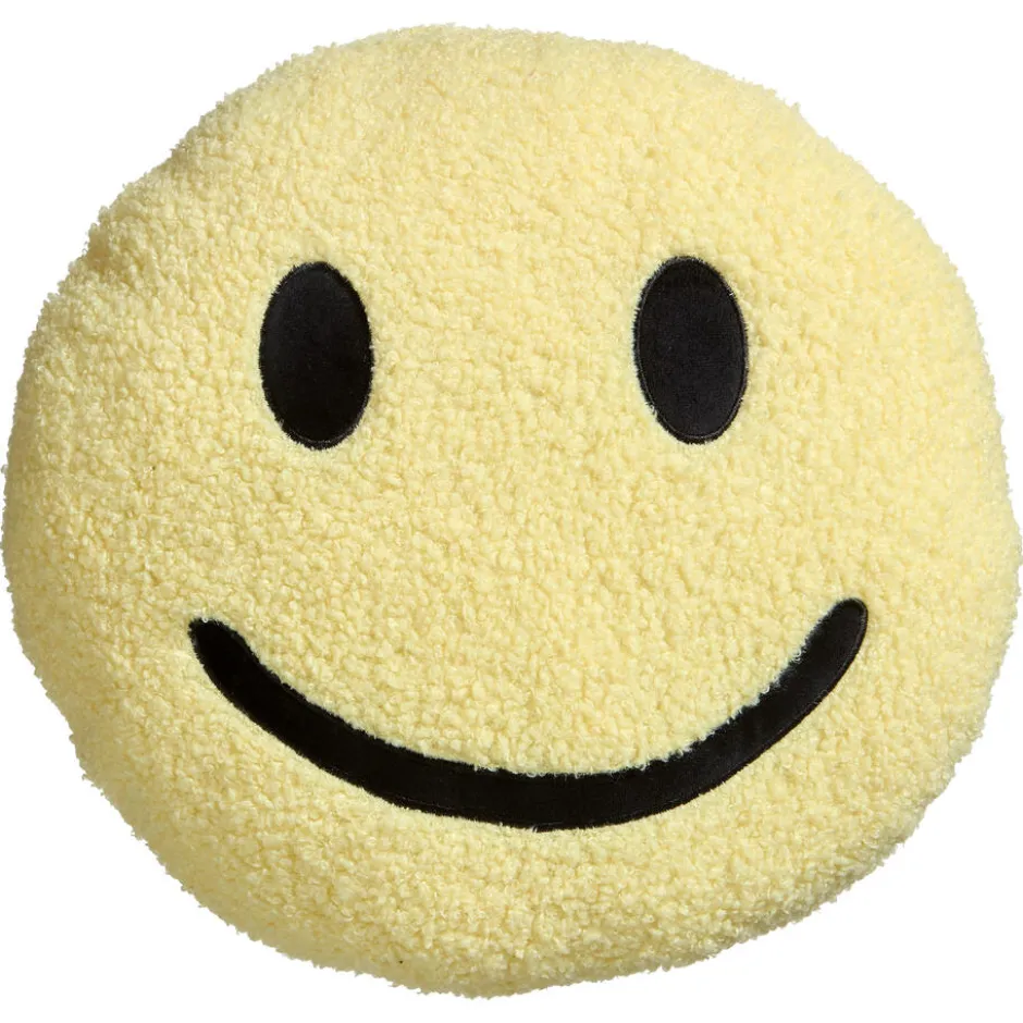 Kussen Smiley Geel Ø35 Cm ø 35 Cm|Kwantum Clearance