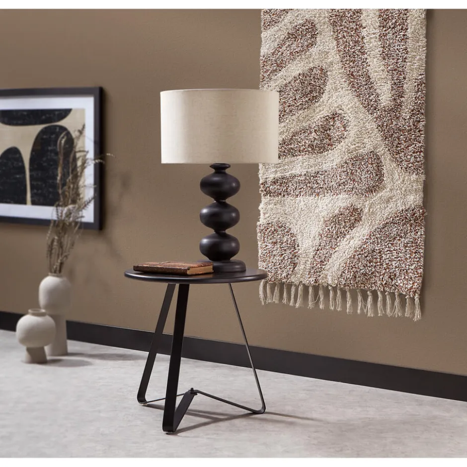 Lampvoet Bols Zwart|Kwantum Fashion