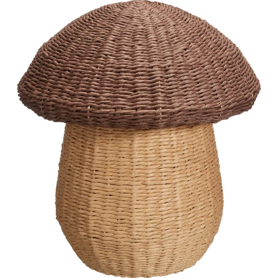 Mand Paddenstoel Naturel ø 45x47 Cm|Kwantum Best