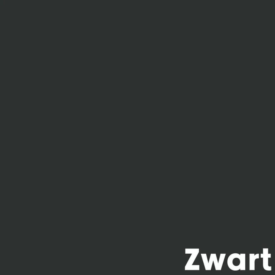 Muurverf Mat Zwart 2.5 L|Kwantum Outlet