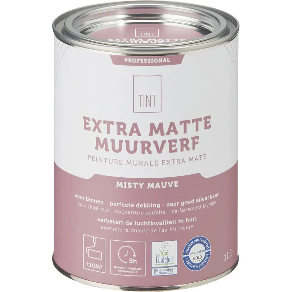 Muurverf Professional Misty Mauve 1 L|Kwantum Online