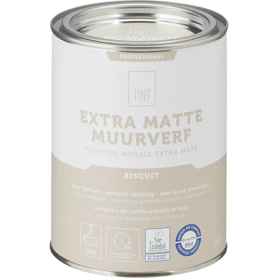 Muurverf Professional Biscuit 1 L|Kwantum Outlet