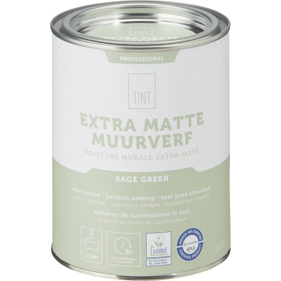 Muurverf Professional Sage Green 1 L|Kwantum Outlet