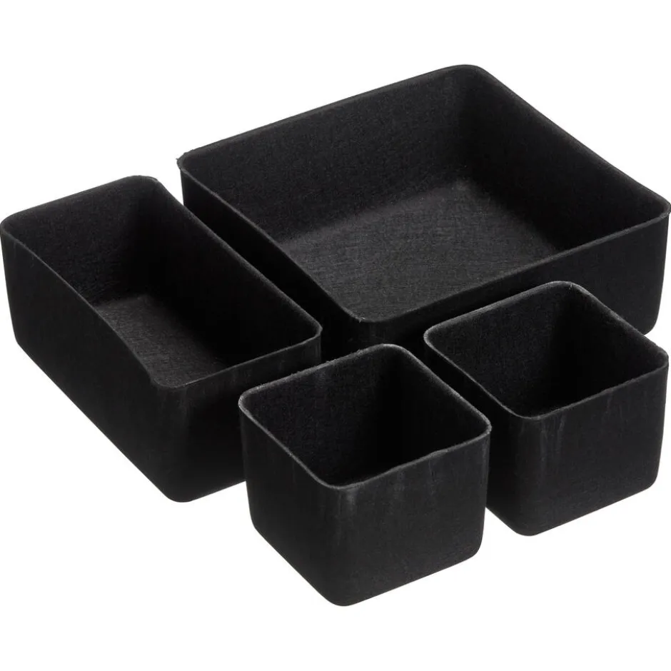 Opbergers Vilt Zwart|Kwantum New