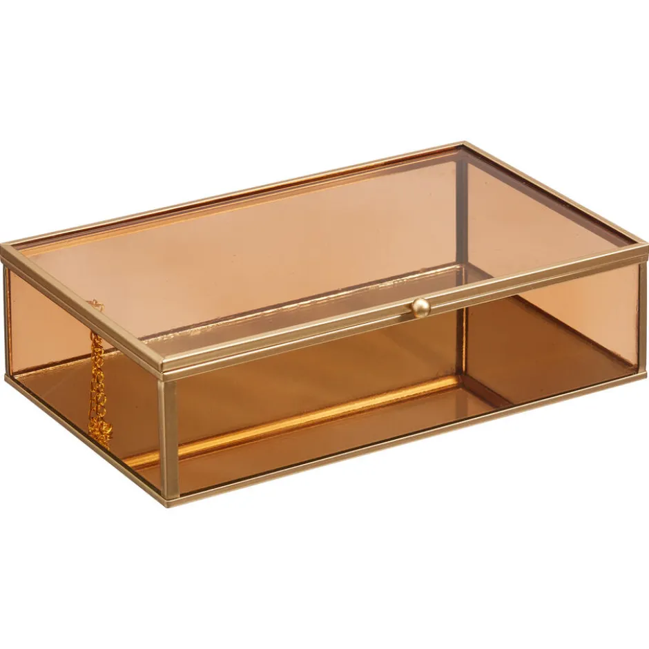 Opbergkistje Caen Oranje 23x14 Cm|Kwantum Sale