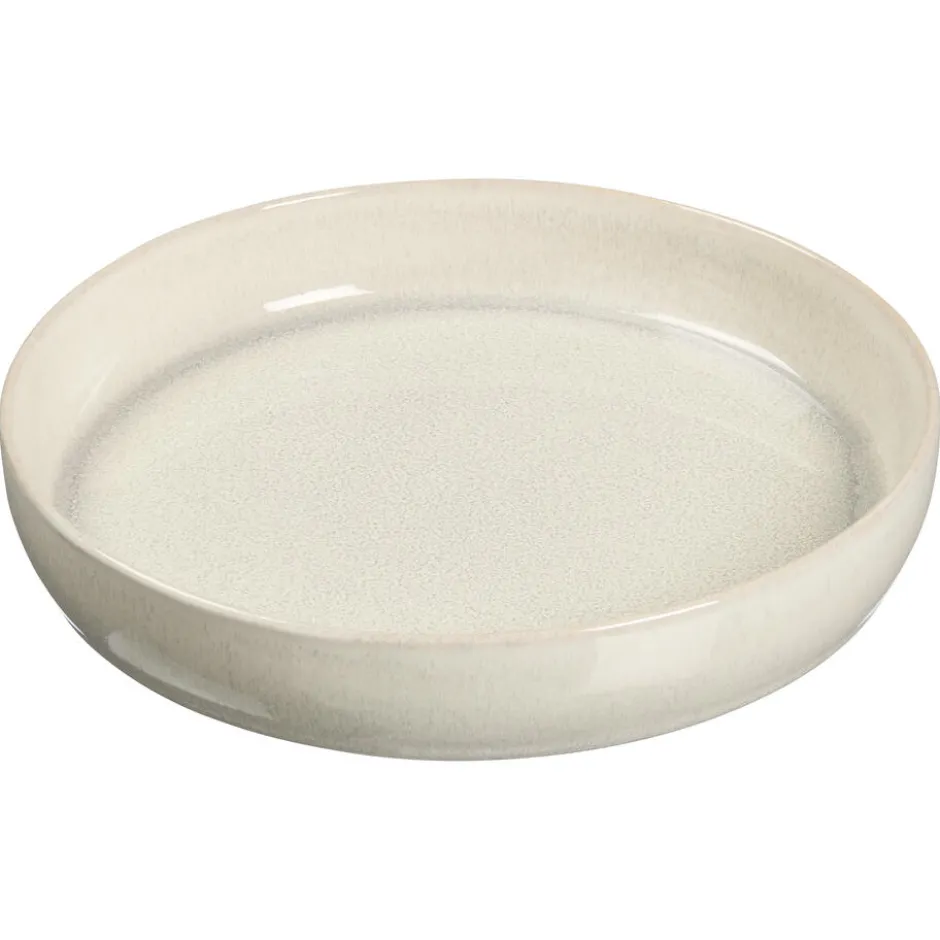 Pastabord Ava Grijs - ⌀21cm|Kwantum Online