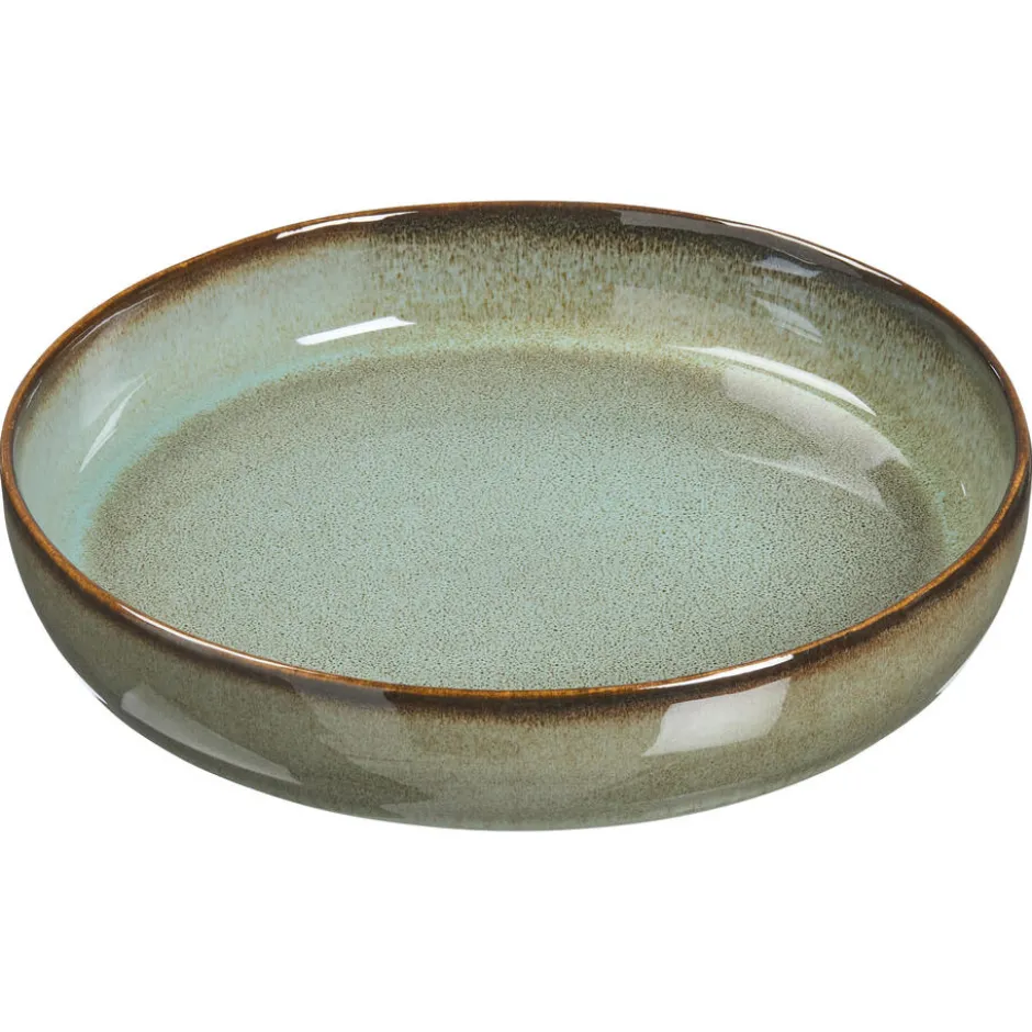 Pastabord Ava Groen - ⌀21cm|Kwantum Discount