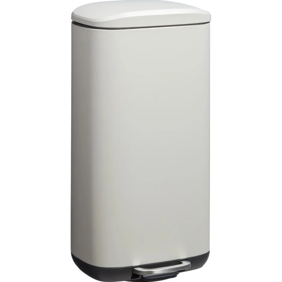 Pedaalemmer Lux 30 Liter Lichtgrijs|Kwantum Outlet