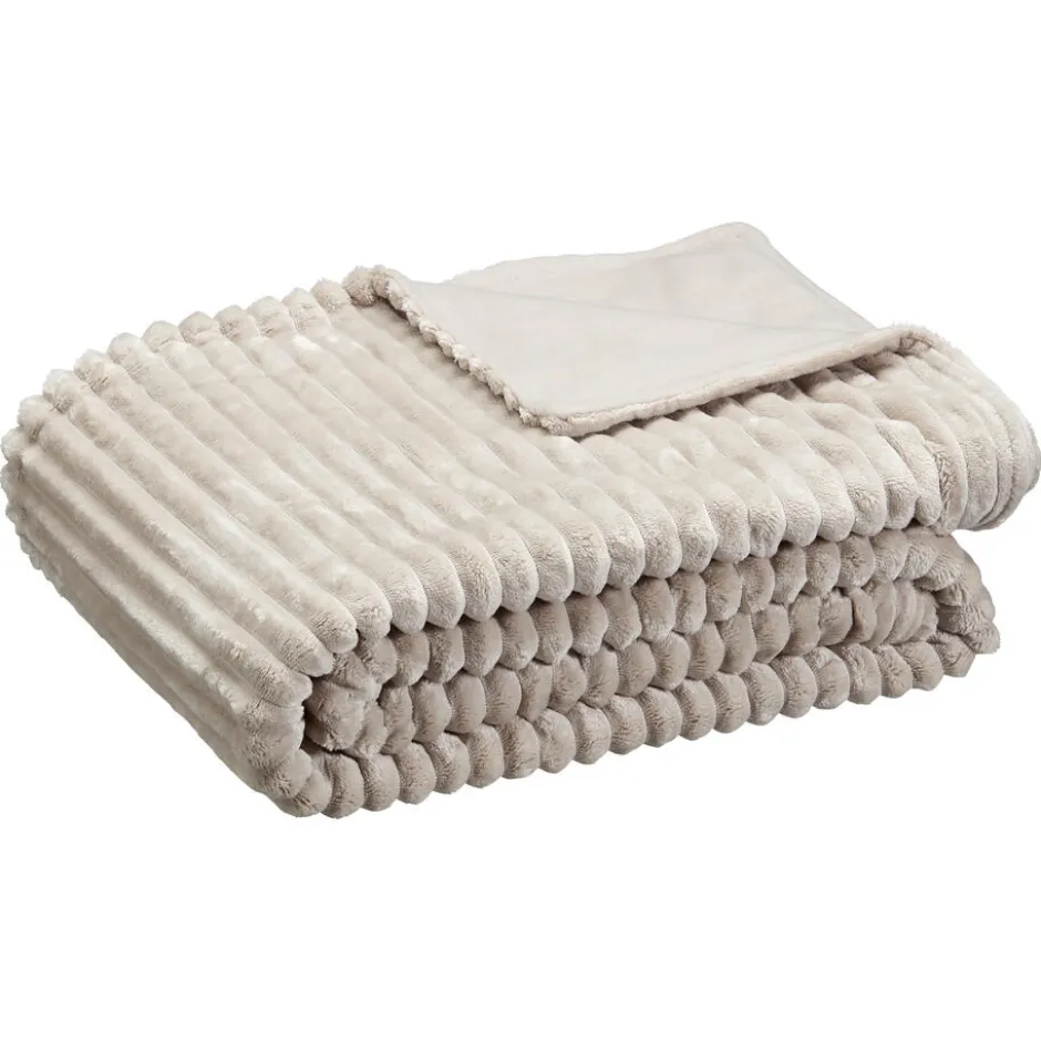 Plaid Rib Offwhite Off-White|Kwantum Outlet