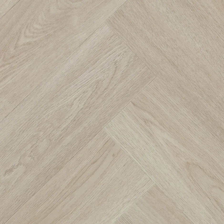 Plak PVC Ayers Beige Eiken Visgraat|Kwantum Outlet