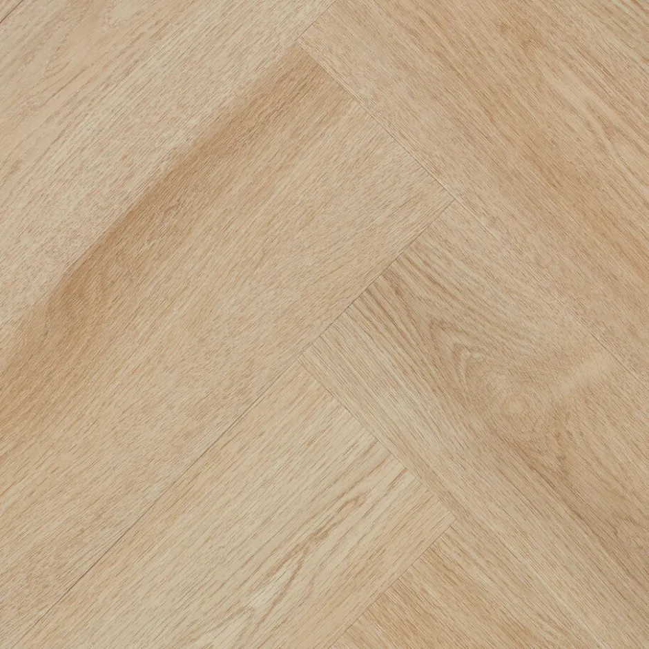 Plak PVC Linton Naturel Eiken Visgraat|Kwantum Clearance