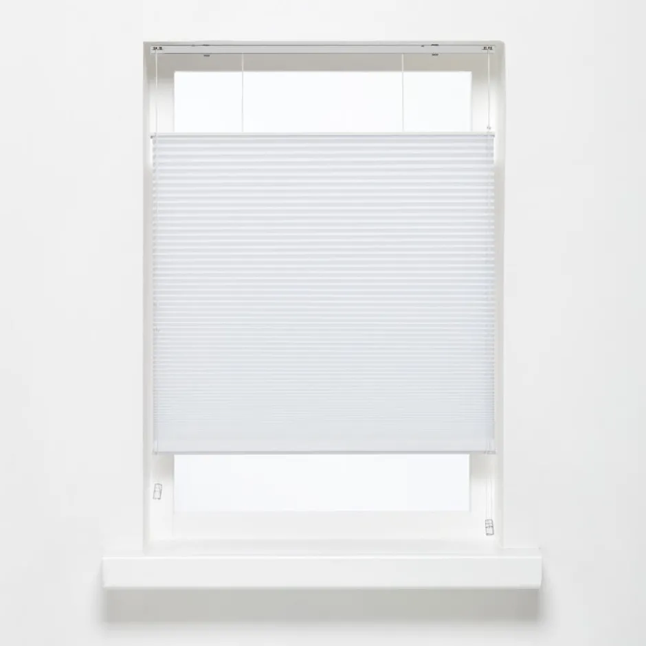 Plisségordijn Dae Wit 80x175 Cm|Kwantum Discount