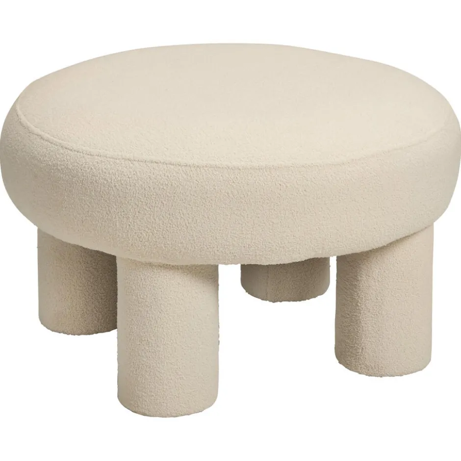 Poef Pachino Wit L|Kwantum Fashion