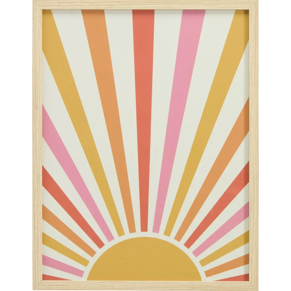 Poster Zon Oranje|Kwantum Sale