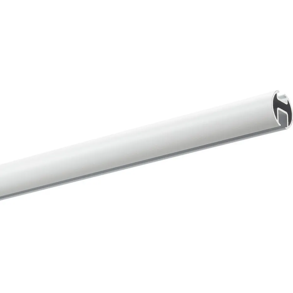 Railroedeset 250 Cm Wit Metaal - Ø28mm|Kwantum Online