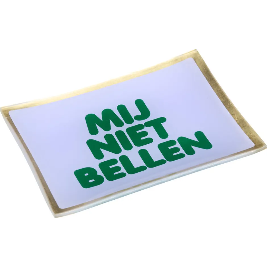 Sieradenschaal Mij Niet Bellen|Kwantum New