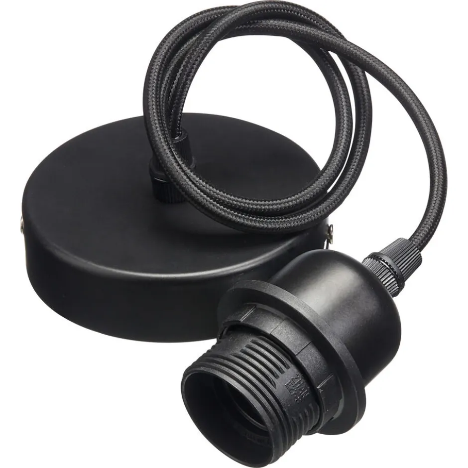 Snoerpendel Metaal Zwart|Kwantum New