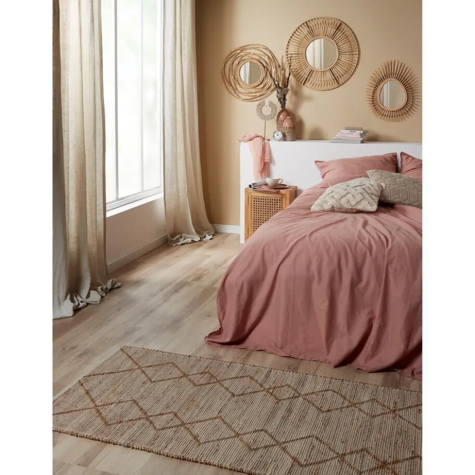 Spiegel Rattan Bruin|Kwantum Online